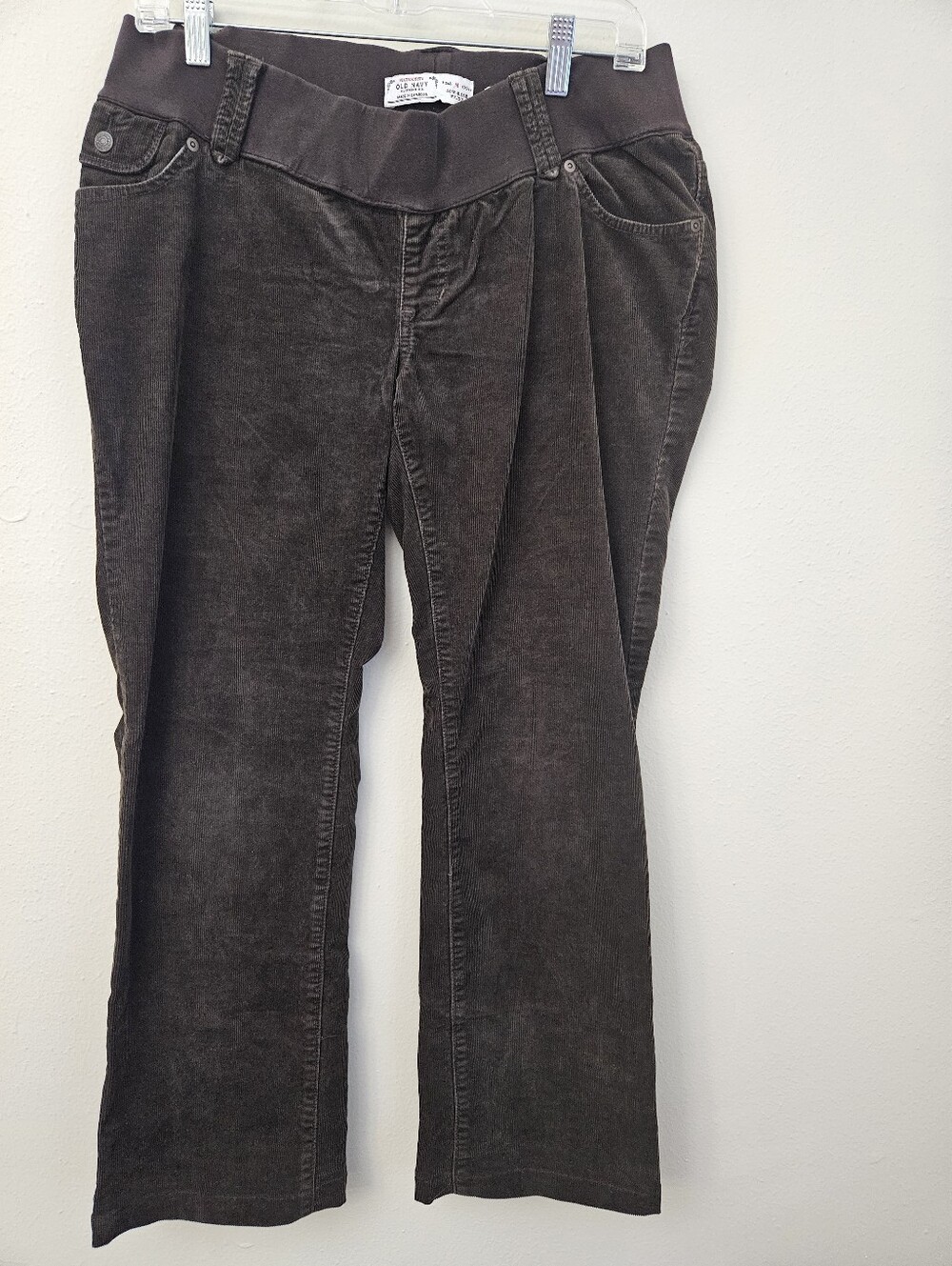 Maternity Corduroy Women’s Jeans - Brown